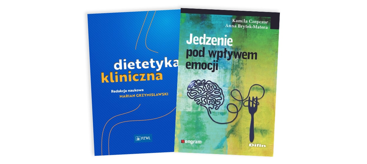 Polecane książki dietetyczne do nauki dietetyki klinicznej i psychodietetyki