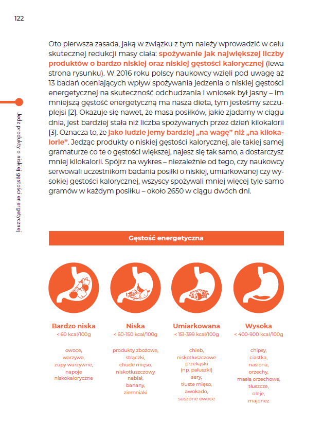 Jedna z stron książki Schudnij raz na zawsze