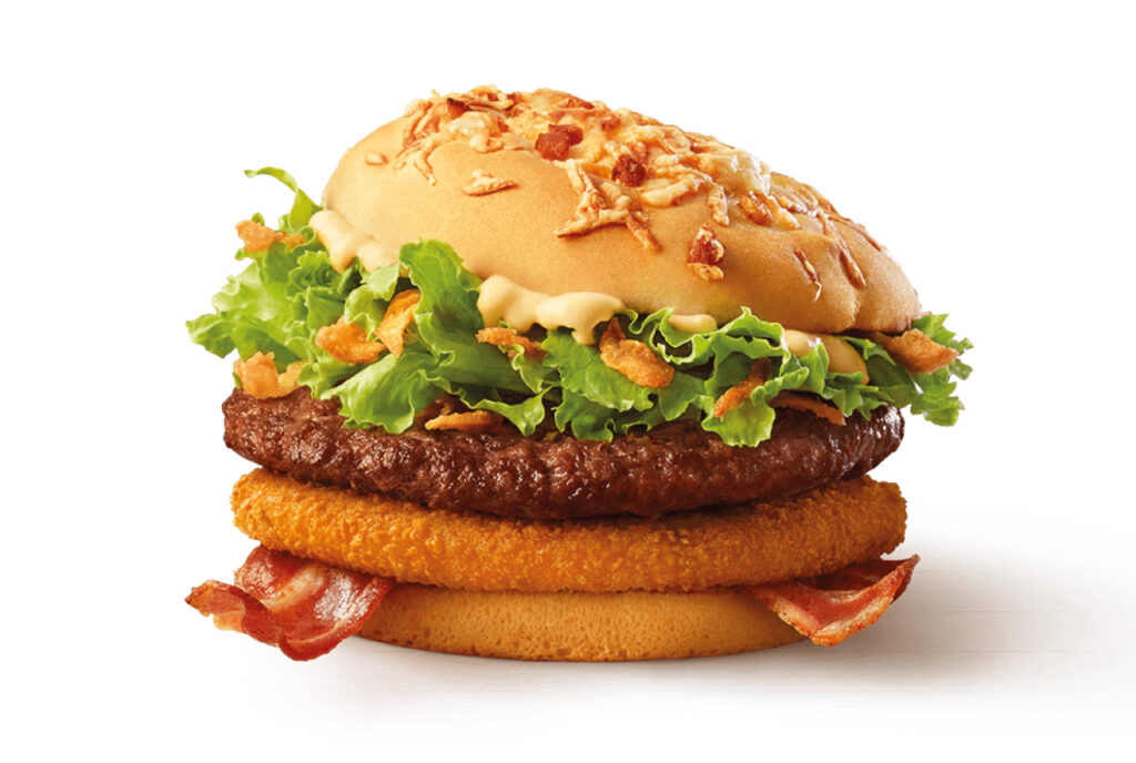 Burger drwala kcal