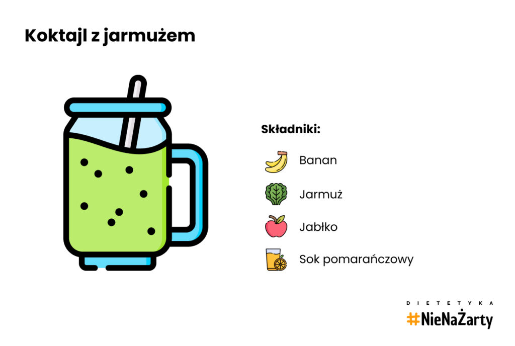 najskuteczniejszy koktajl odchudzający z jarmużem