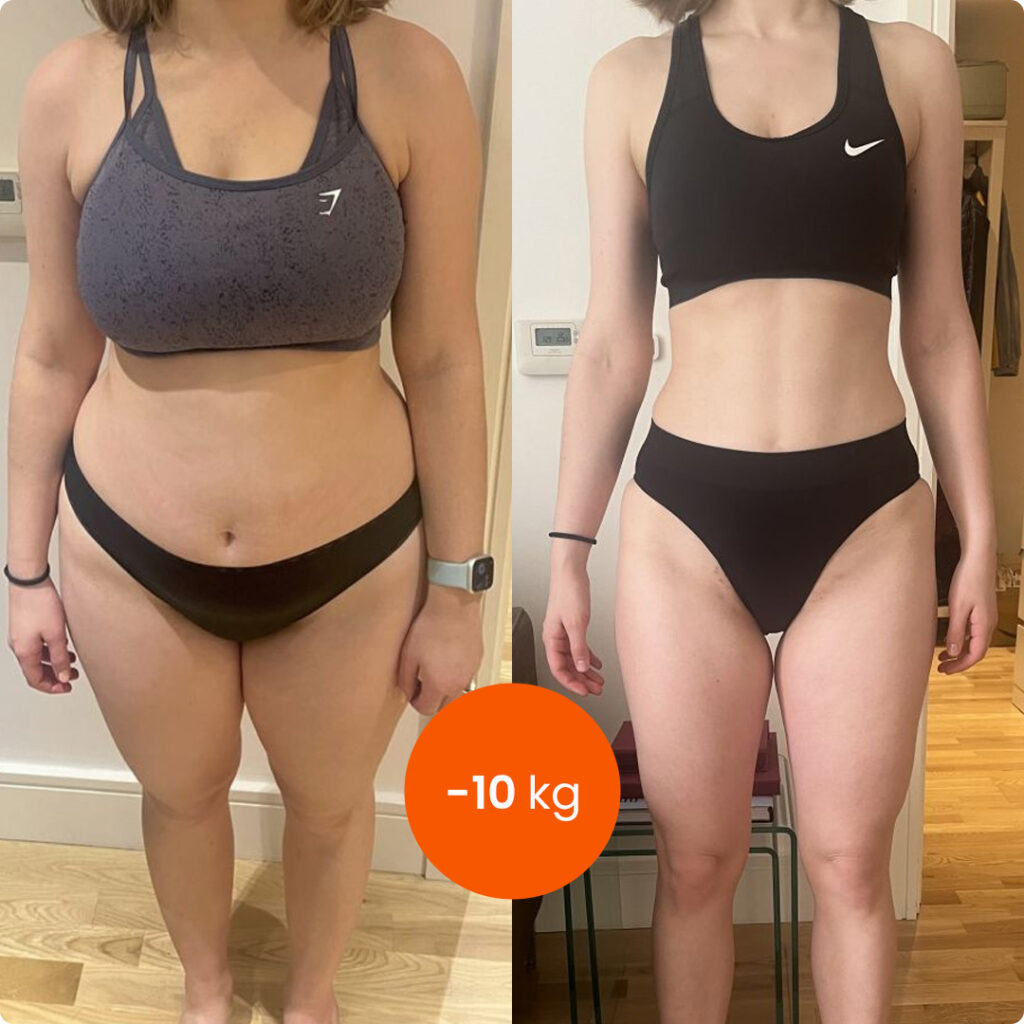 Metamorfoza sylwetki, przemiana - Dietetyka #NieNaŻarty