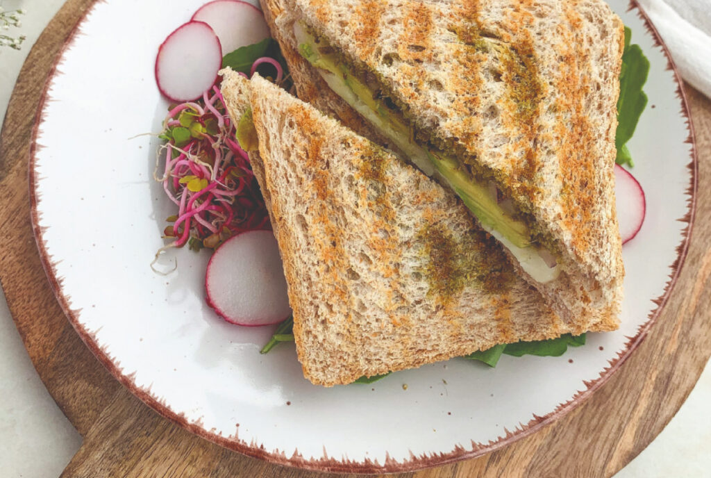 tosty z halloumi