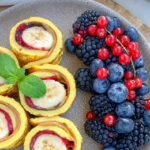 Banan w omlecie