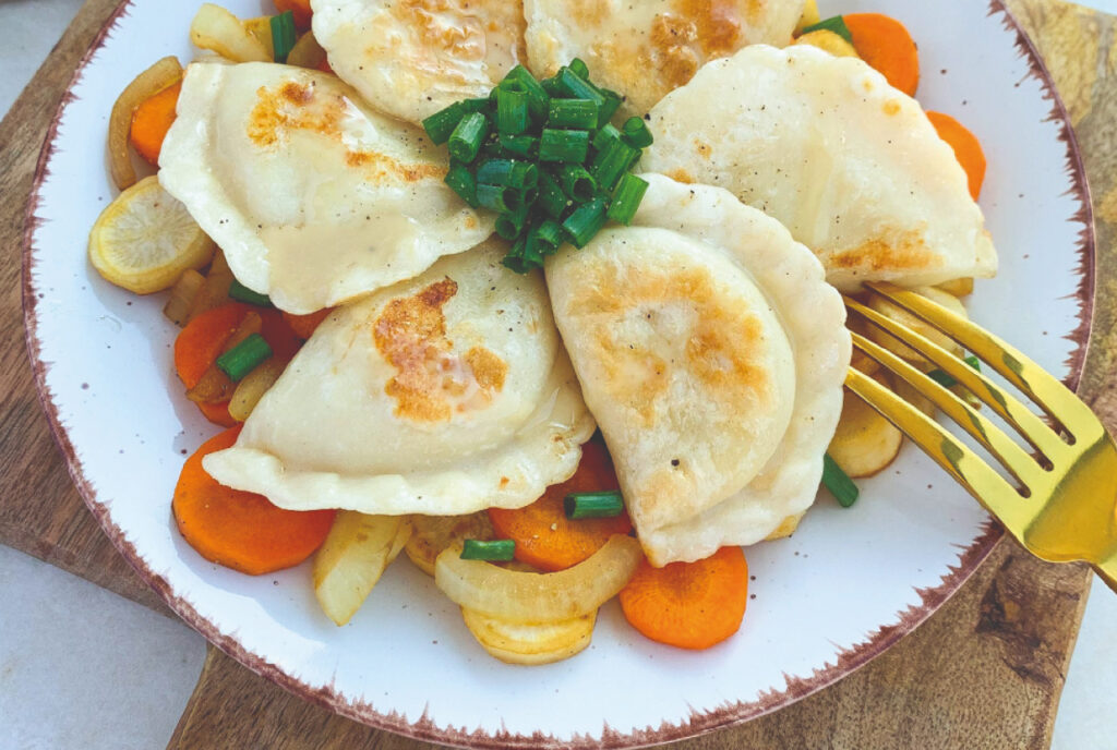 Smażone pierogi