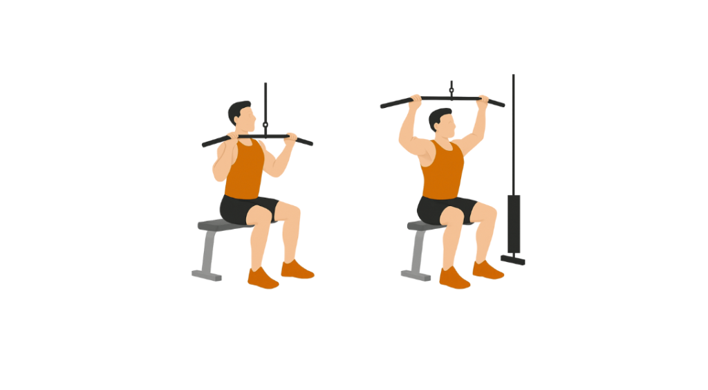 Cable Pulldown - Ściąganie drążka wyciągu górnego