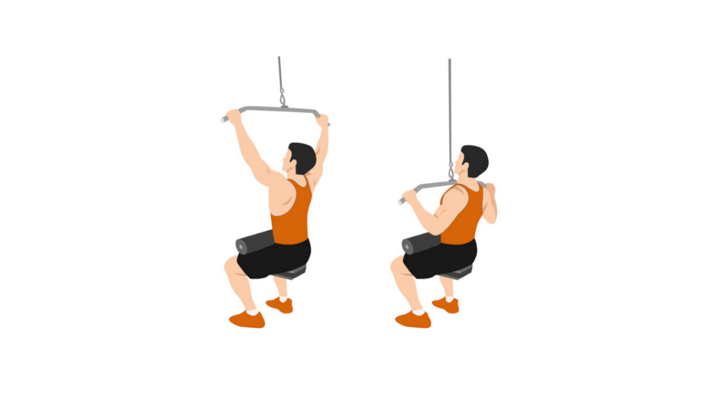 Wide Grip Lat Pulldown