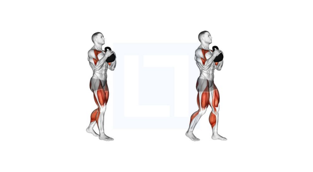 Goblet Carry - Marsz z ciężarem w pozycji goblet