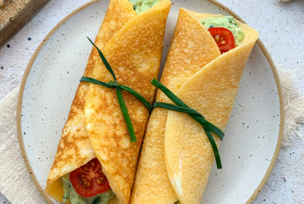Omlet z awokado
