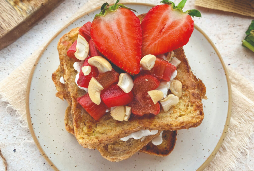 tosty francuskie z owocami