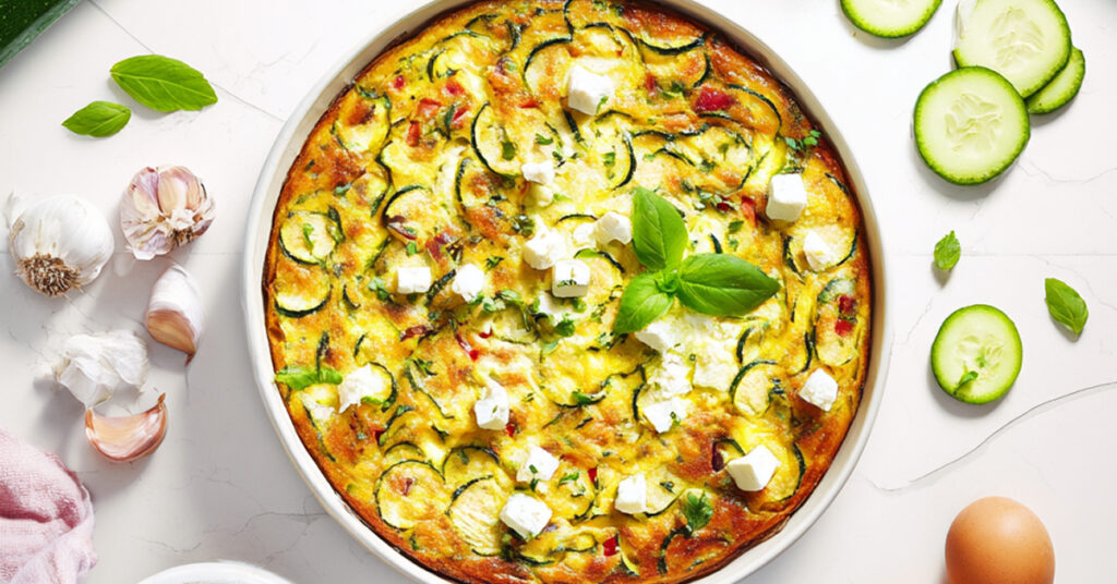 Frittata z cukinią
